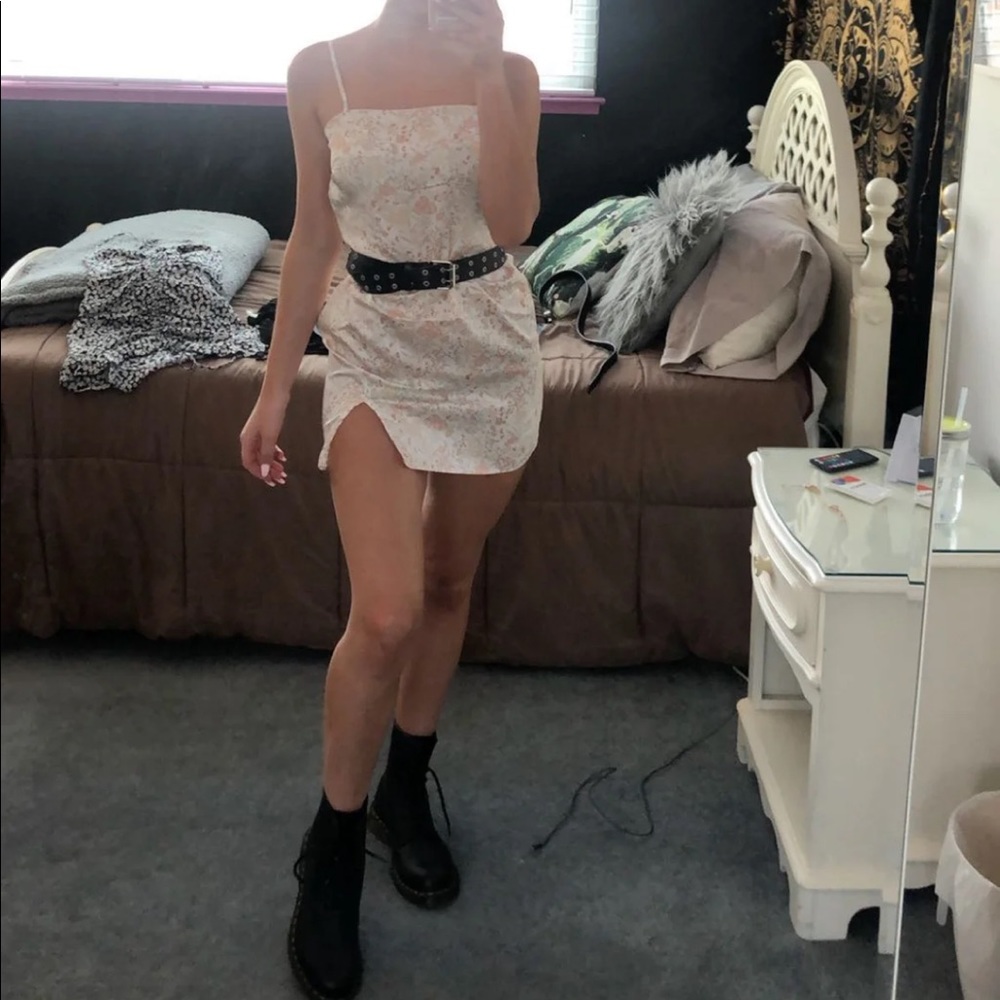 Floral Mini Slip Dress
